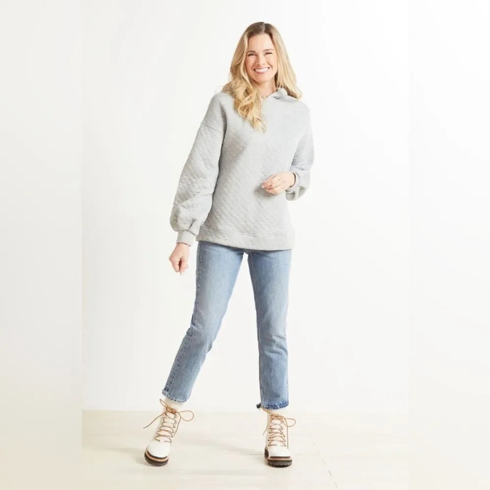 Sanctuary Quilted Sweatshirt - Size Medium - Picture 4 of 9